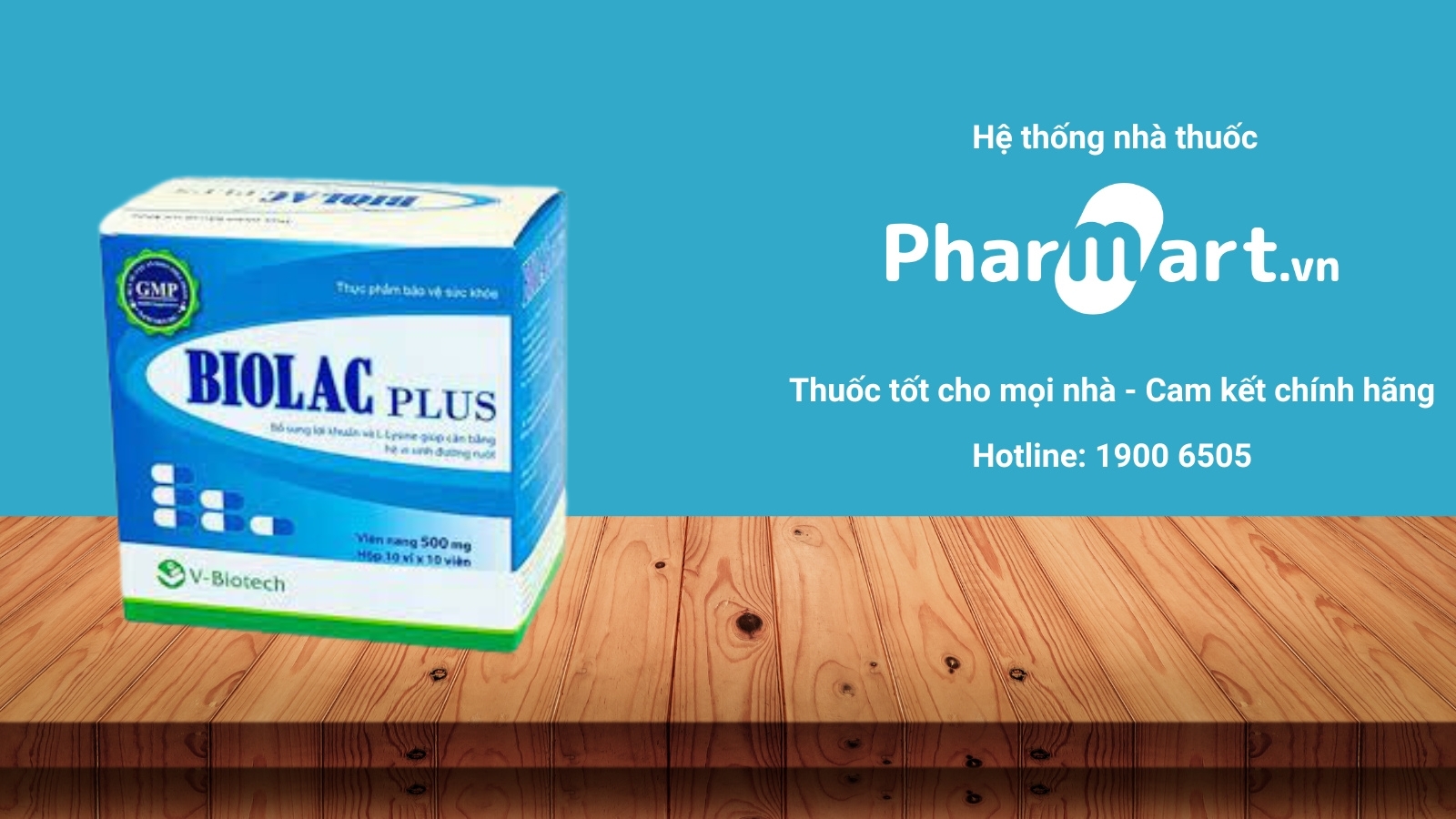 Biolac plus Bổ sung lợi khuẩn hỗ trợ tiêu hóa Pharmart vn