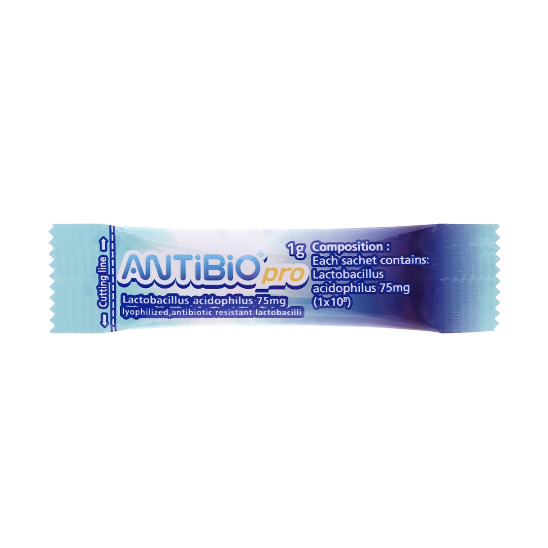 Men Vi Sinh Antibio Pro 100 Gói Hỗ trợ đường tiêu hóa Pharmart vn