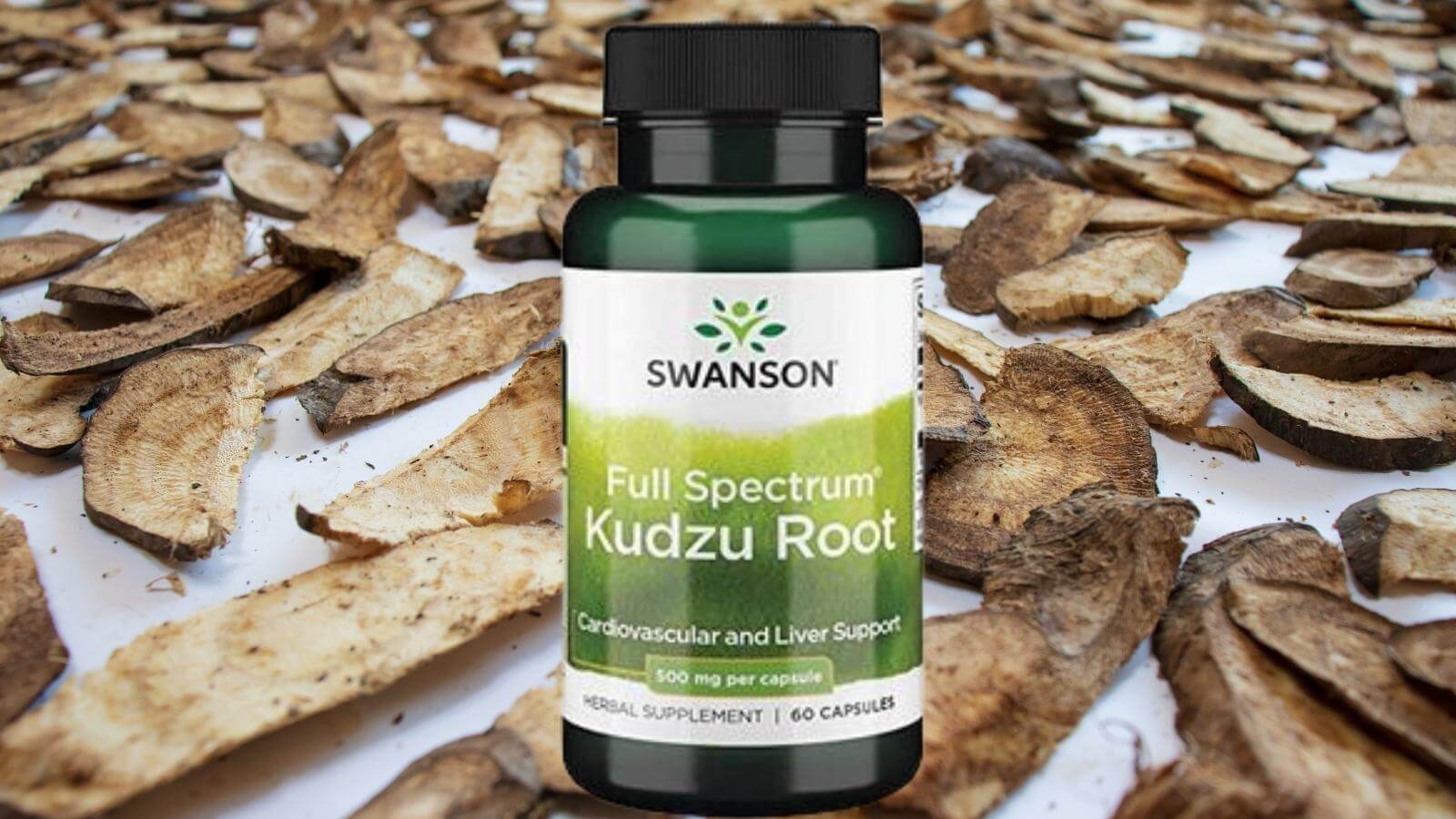 Viên uống Swanson Kudzu Root Cai rượu giải độc gan Pharmart vn