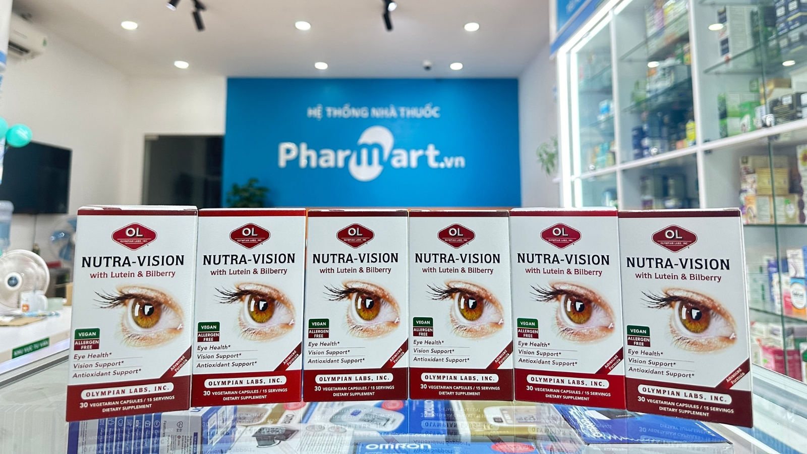 Nutra Vision tương hỗ tình hình bệnh lý về đôi mắt bên trên Pharmart.vn