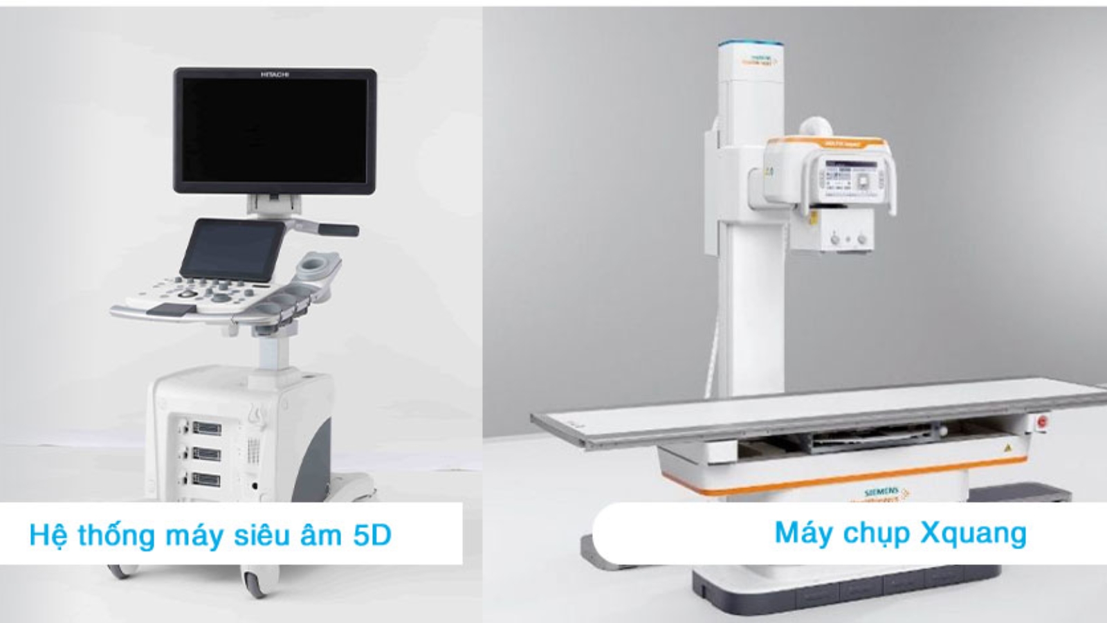 Máy siêu âm & Máy chụp X Quang