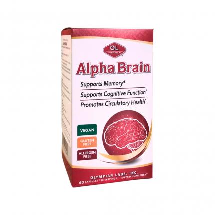 Alpha Brain - Cải thiện trí nhớ, tăng tuần hoàn máu não