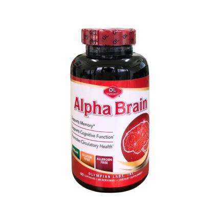 Alpha Brain - Cải thiện trí nhớ, tăng tuần hoàn máu não