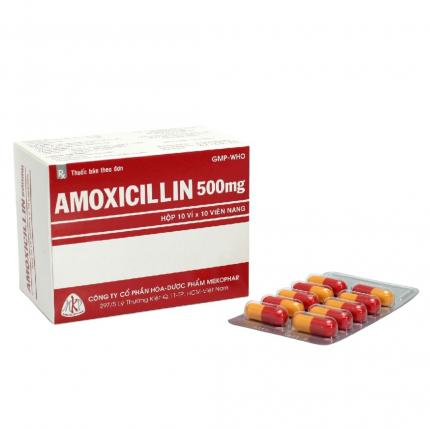 Amoxicillin 500mg Mekophar