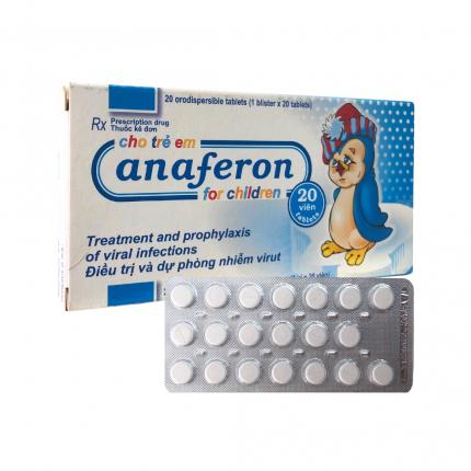 Anaferon For Children - Điều trị và dự phòng nhiễm virus cho trẻ