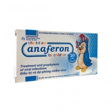 Anaferon For Children - Điều trị và dự phòng nhiễm virus cho trẻ