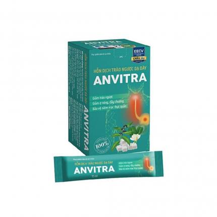 Thuốc trào ngược dạ dày Anvitra có thành phần chính là gì?