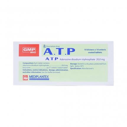 A.T.P 20mg - Điều trị suy tim, di chứng xuất huyết não