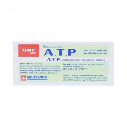 A.T.P 20mg - Điều trị suy tim, di chứng xuất huyết não