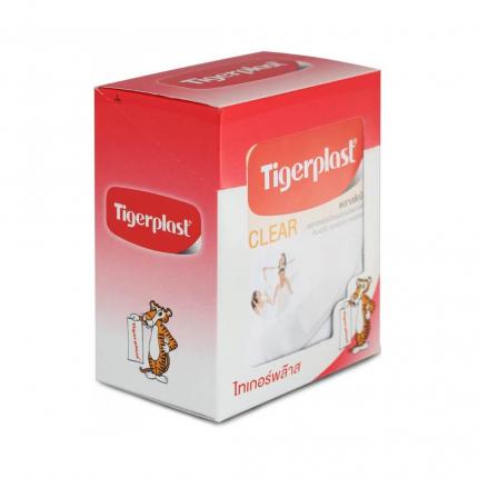 Băng cá nhân TigerPlast Clear trong suốt hộp 100 cái (19x72mm)