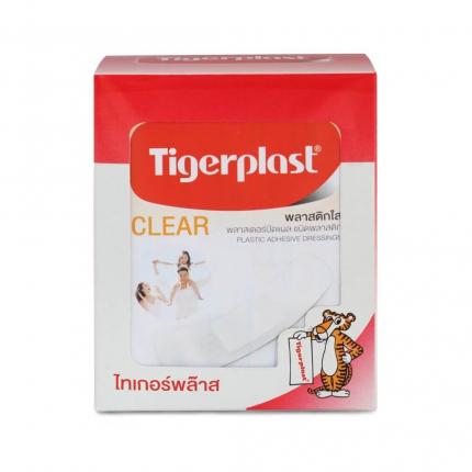 Băng cá nhân TigerPlast Clear trong suốt hộp 100 cái (19x72mm)