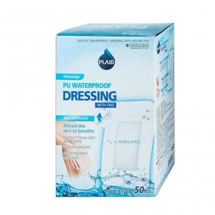 Băng Gạc Vô Trùng Không Thấm Nước Pu Waterproof Dressing With Pad 10 cm X 12 cm