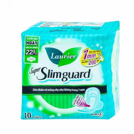 Băng Vệ Sinh Laurier Super Slimguard Siêu Mỏng 1mm