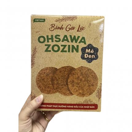 Bánh Gạo Lức Ohsawa Zozin 125g Mè Đen