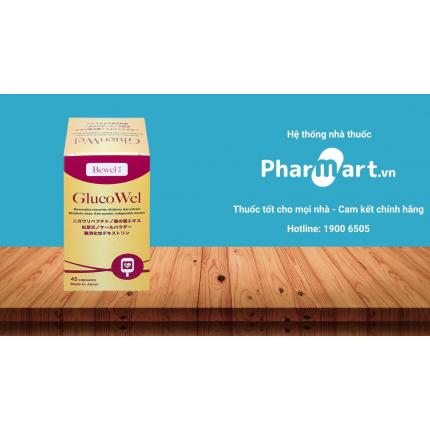 Pharmart.vn là địa chỉ uy tín cung cấp Bewel Glucowel