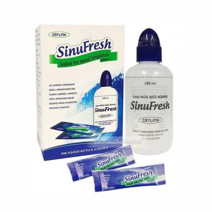 Bình rửa mũi Cát Linh SinuFresh