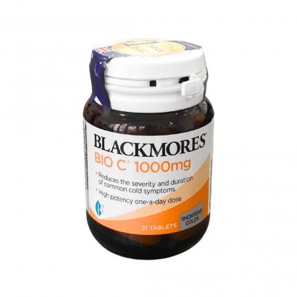 Bio C Blackmores 1000mg (31 viên) - Bổ sung vitamin C tăng sức đề kháng