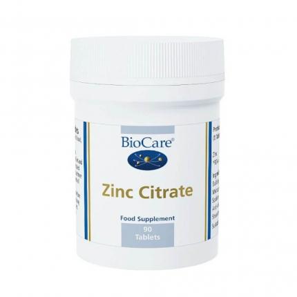Biocare Zinc Citrate bổ sung Kẽm hữu cơ