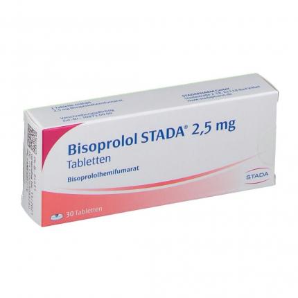 Bisoprolol Stada 2,5mg