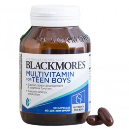 Blackmores multivitamin for teen boys hộp 60 viên giúp tăng sức đề kháng cho trẻ 4