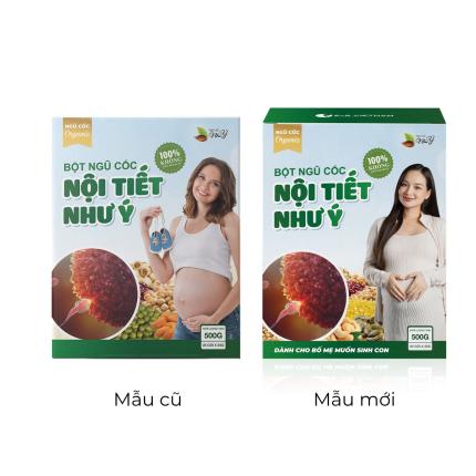 Bột ngũ cốc nội tiết Như Ý Xanh (hộp 25 gói)