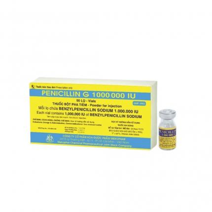 Bột pha tiêm Penicillin G 1000000 IU