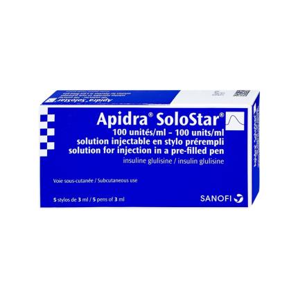 Bút Tiêm Apidra Solostar (100IU Ml) Điều Trị đái Tháo đường (2)