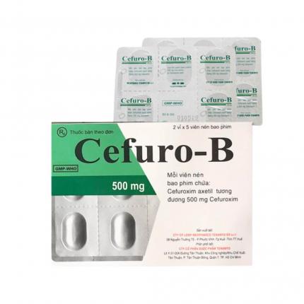 Cefuro-B 500 - Điều trị hội chứng viêm nhiễm do virus, vi khuẩn