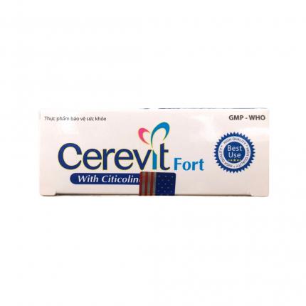 Cerevit Fort - Tăng cường tuần hoàn não