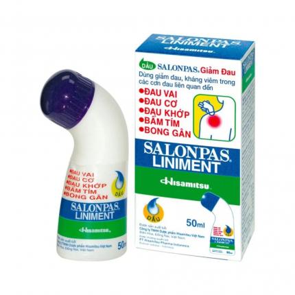 Chai Lăn Salonpas Liniment Hisamitsu 50ml