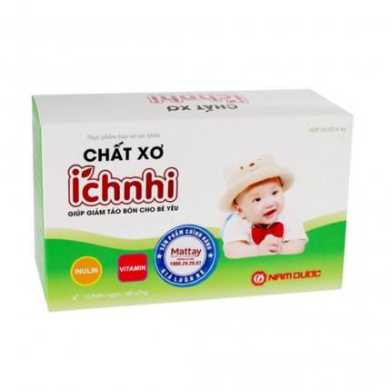 Chất xơ Ích Nhi - Hỗ trợ táo bón ở trẻ