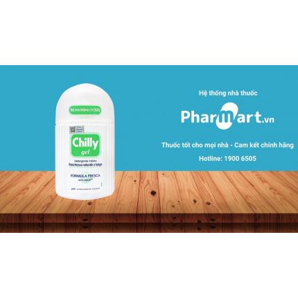 Mua sản phẩm vệ sinh phụ nữ Chilly Gel uy tín tại Pharmart.vn