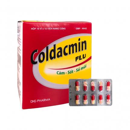 Coldacmin Flu - Điều trị cảm cúm, cảm lạnh