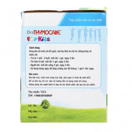 Dra Thymocare For Kids hộp 30 gói 3