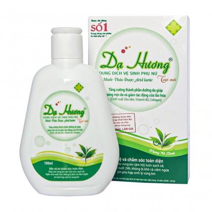 Dung dịch vệ sinh Dạ Hương trà xanh 120ml