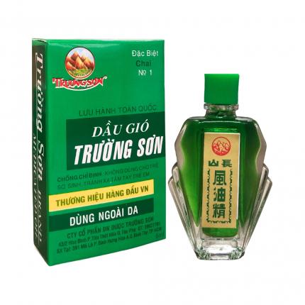 Dầu gió Trường Sơn - Giảm đau nhức, trúng gió, trị cảm chai 6ml