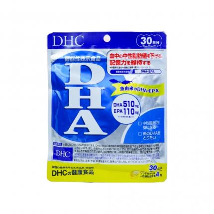 DHC DHA 30 ngày - Bổ sung DHA, EPA, hỗ trợ giảm mỡ máu