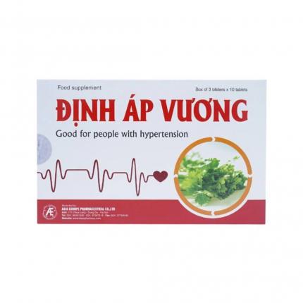 Định Áp Vương hộp 30 viên hỗ trợ ổn định huyết áp