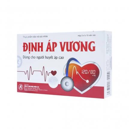 Định Áp Vương hộp 30 viên hỗ trợ ổn định huyết áp