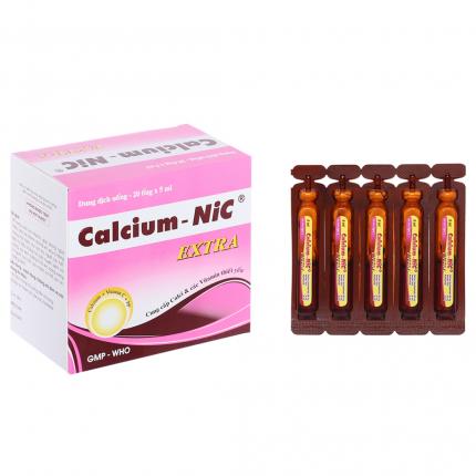 Dung dịch uống Calcium-Nic Extra