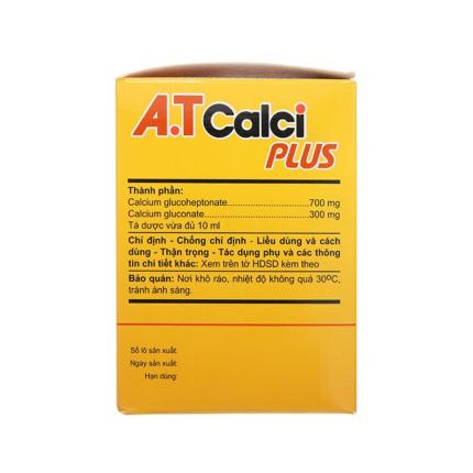 Dung Dịch Uống A T Calci Plus Cung Cấp Canxi Cho Cơ Thể (2)