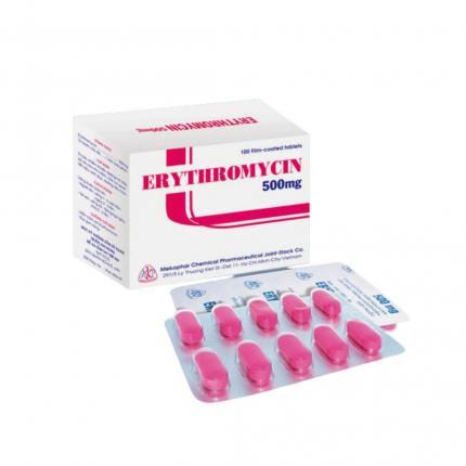 Erythromycin 500Mg Mekophar