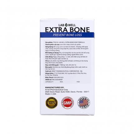 Extra Bone - Bổ sung canxi và vitamin, hỗ trợ loãng xương