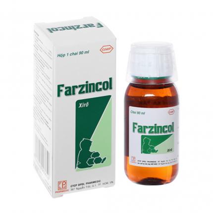 Farzincol 10mg/5ml - Bổ sung kẽm, hỗ trợ suy dinh dưỡng