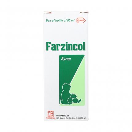 Farzincol 10mg/5ml - Bổ sung kẽm, hỗ trợ suy dinh dưỡng