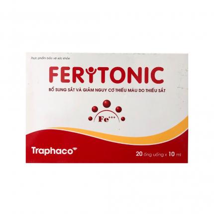 Ferytonic - Bổ sung sắt, giảm nguy cơ thiếu máu