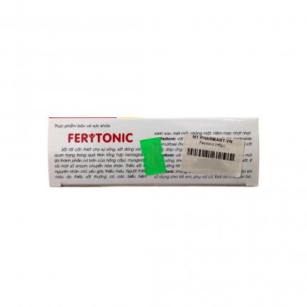 Ferytonic - Bổ sung sắt, giảm nguy cơ thiếu máu