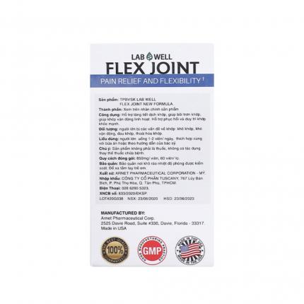 Flex Joint - Hỗ trợ giảm thoái hoá khớp, khô khớp