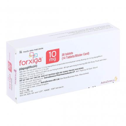 Forxiga 10mg - Điều trị đái tháo đường tuýp 2