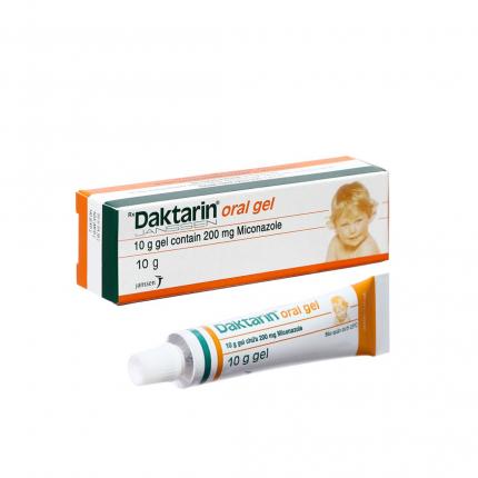 Gel bôi Daktarin Gel tuýp 10g Điều trị nấm miệng